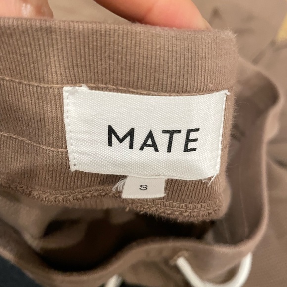 MATE the Label Brown Wide Leg Pants - Picture 2 of 5